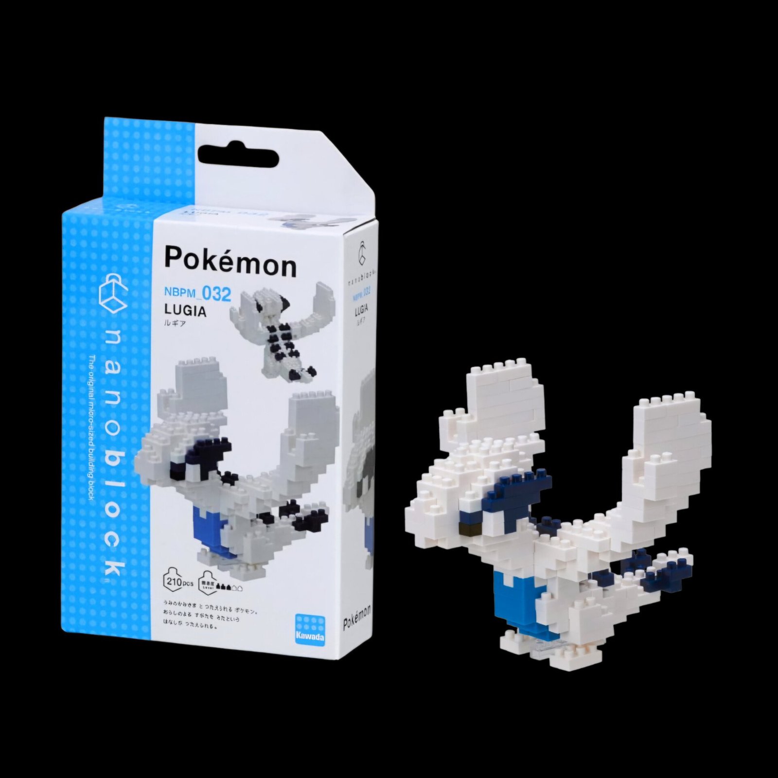 Lugia Nanoblock Build Kit (210 pcs) NPBM-032