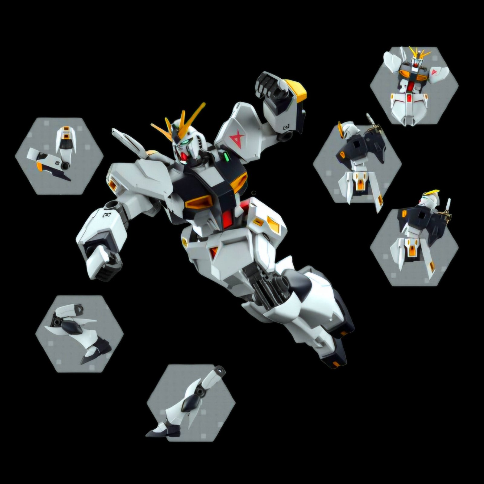 Gundam - Char's Counterattack BANDAI Model Kit (Large) - Image 4