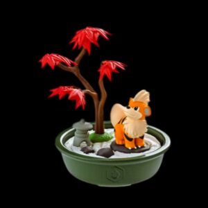 Re-Ment Pokémon Mini Bonsai - Growlithe (Official Figurine)